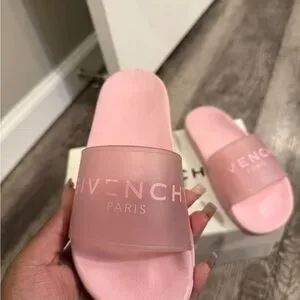 Givenchy Shoes Givenchy Kids Pink Slides Poshmark - Main Image